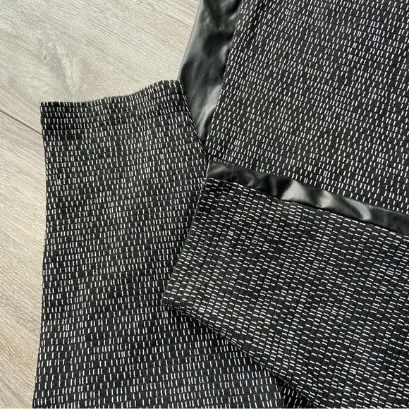 Nor Denmark  Faux Leather Side Striped Baggy Pants - Picture 6 of 14